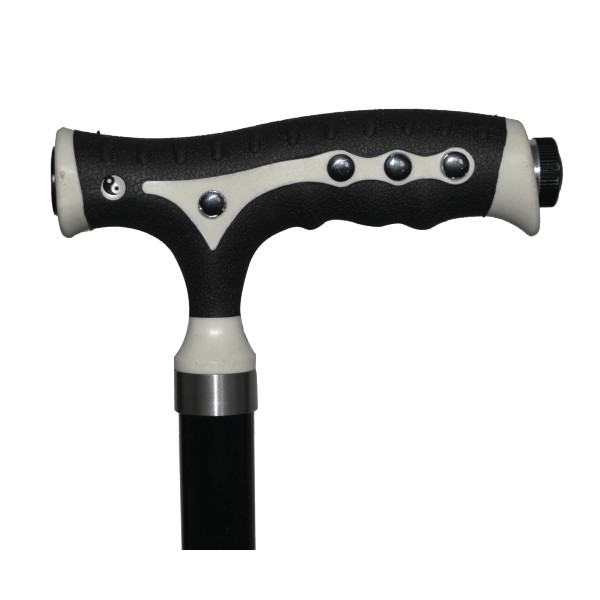t-aluminium-walking-stick Štap samostojeći Herdegen, aluminijski crni) - Slika 1