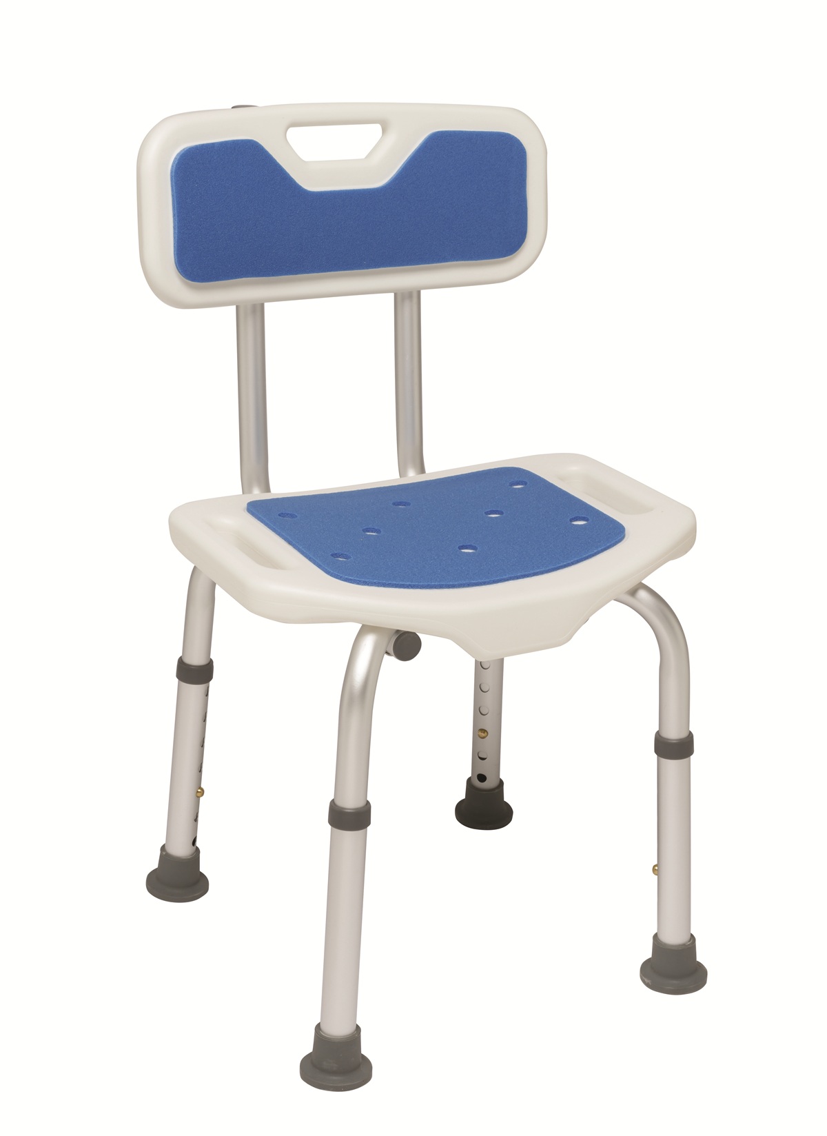 528010 Stolac za tuš s naslonom Blue seat - Slika 1